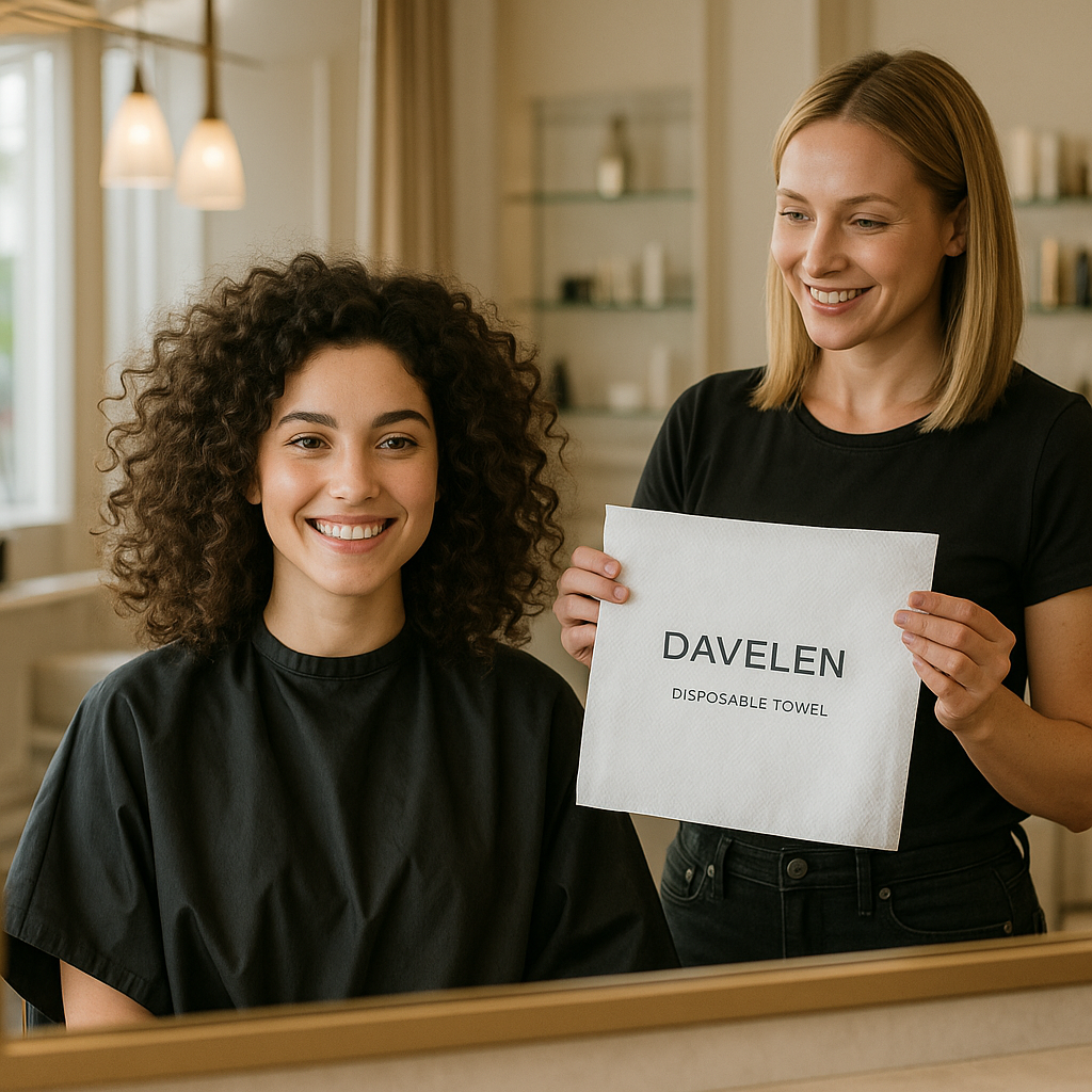 The Best Disposable Towels for Curly Hair: Why DAVELEN Is a Game-Changer