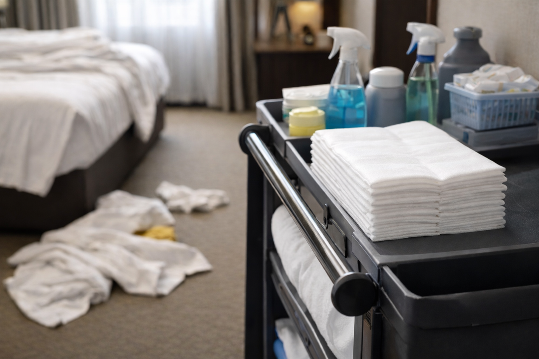 Disposable Towels for Hotel Housekeeping and Short‑Term Rental Turns