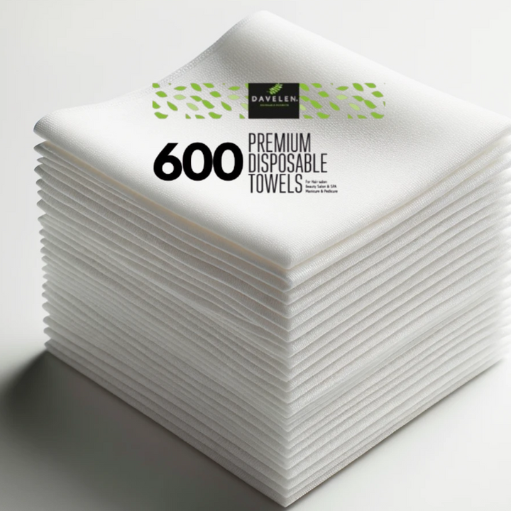 600 PREMIUM Large Disposable Towels (White)/ Spa towels