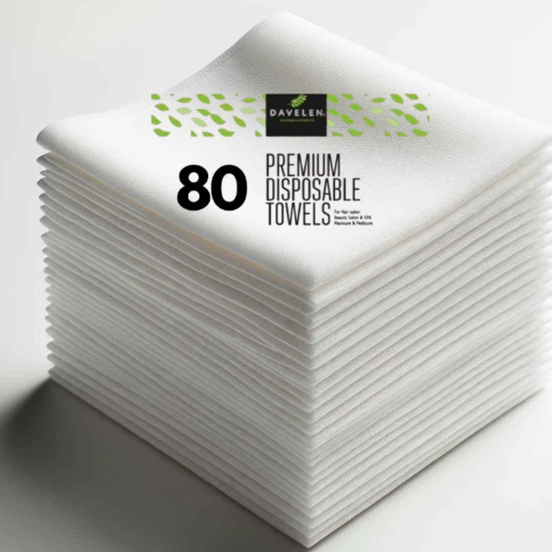 640 PREMIUM Large Disposable Towels (White)/ Spa towels
