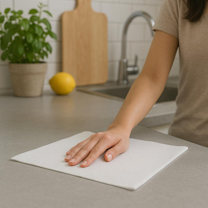 DAVELEN FLEX Semi-Viscose Multipurpose Disposable Towels – Soft, Eco-Friendly & Durable – 50-Pack for Salon, Spa, Travel, Home & More