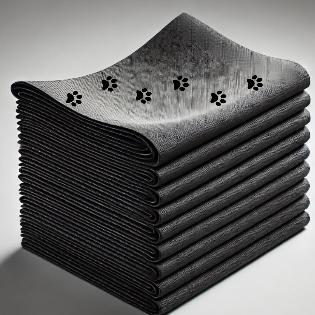 DAVELEN Disposable Towels for Pets - 600 pcs | Natural, Eco-Friendly, Wood Fiber