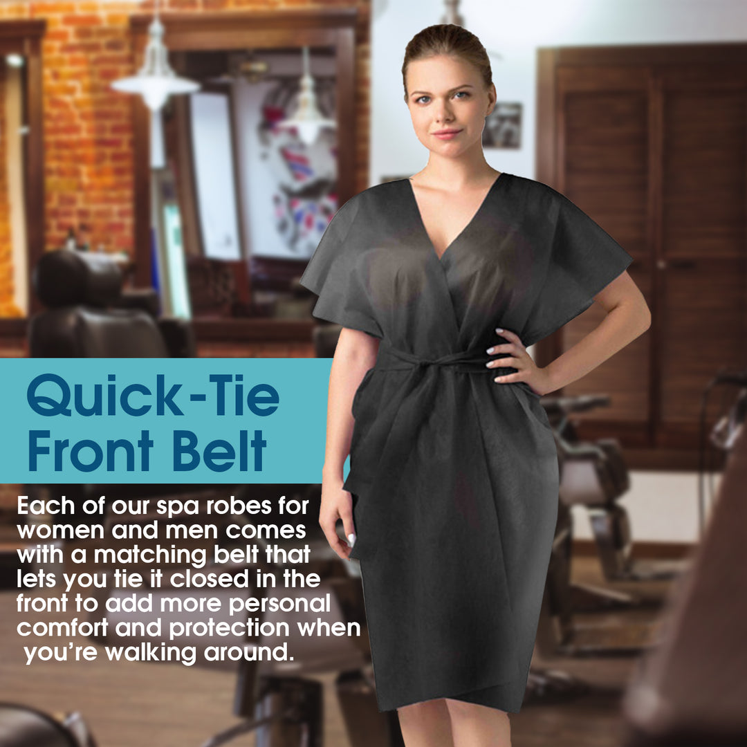 10 Premium Disposable Robes