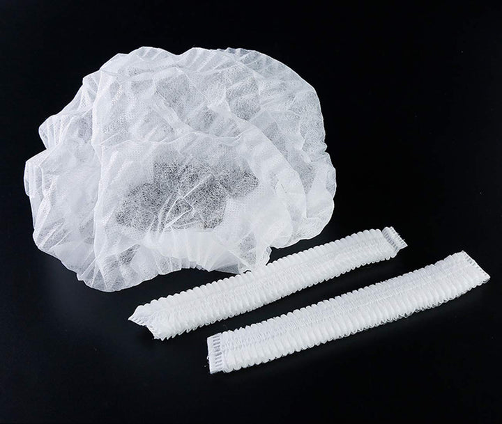 Disposable Bouffant Caps, 100 count