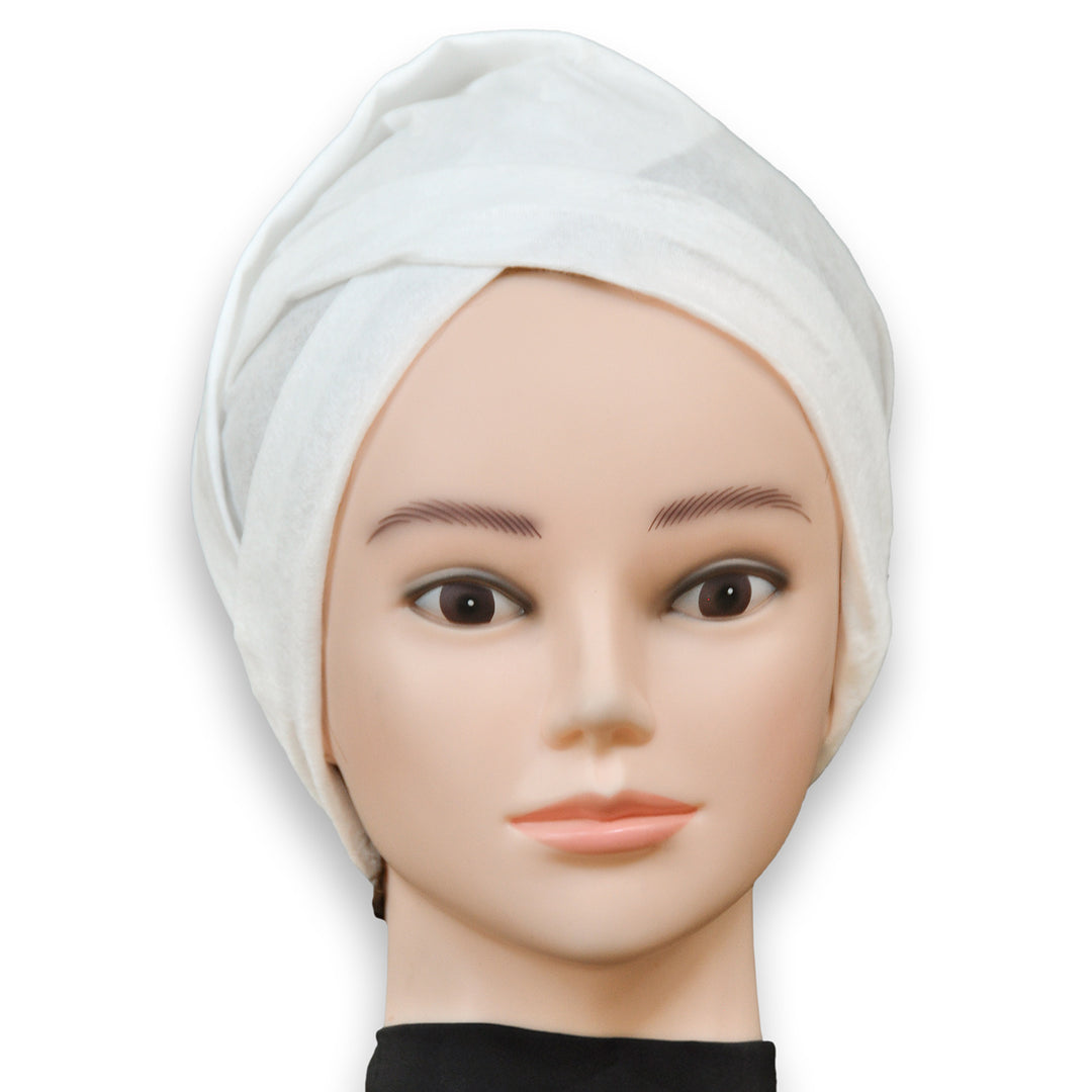 ESSENTIAL Disposable Salon Towels (50-Pack) - White | DAVELEN