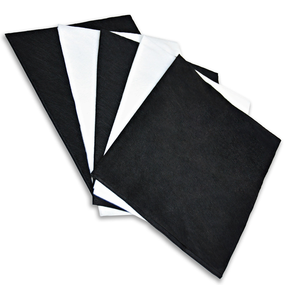 600 DAVELEN Essential  Large Disposable Towels (White) for salon and spa.