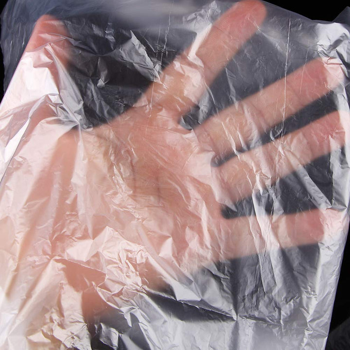 DAVELEN Disposable Transparent Capes – Premium Protection for Salons, Stylists & At-Home Hair Care | 50 Pack | Oversized 51" x 63"